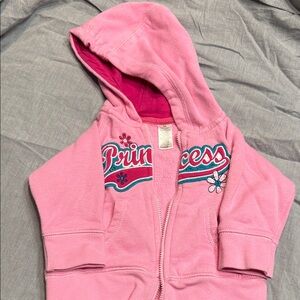 George Pink Princess Embroidered Hoodie
